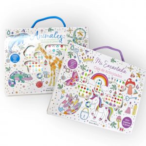 Caja de actividades con gemas