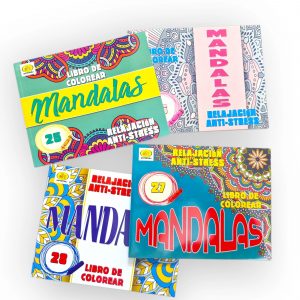 Libros de colorear mándalas - distripubli