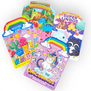 Libros de actividades troquelados hms