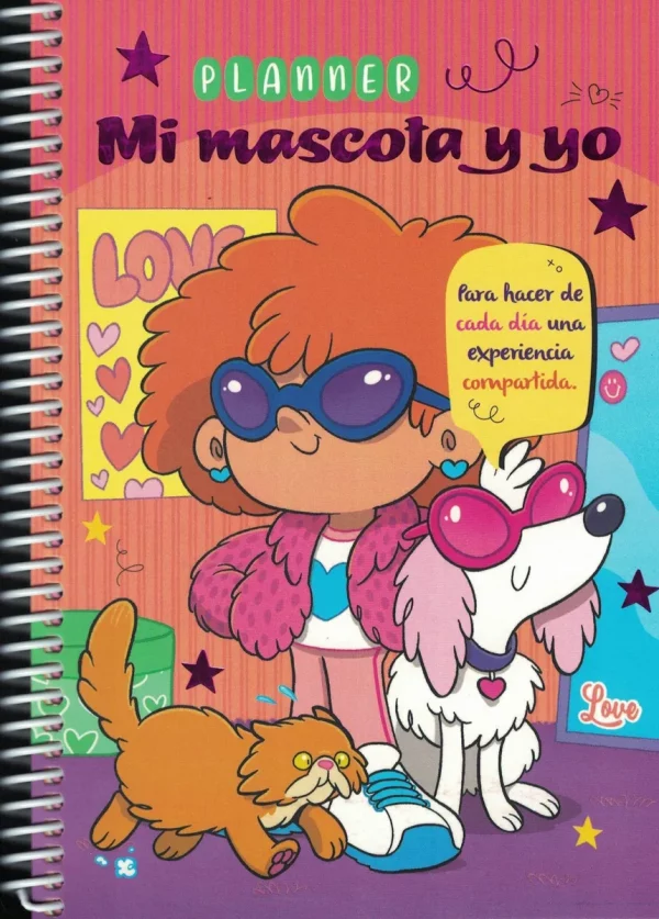 Planner anual - Mi mascota y yo y Kawaii