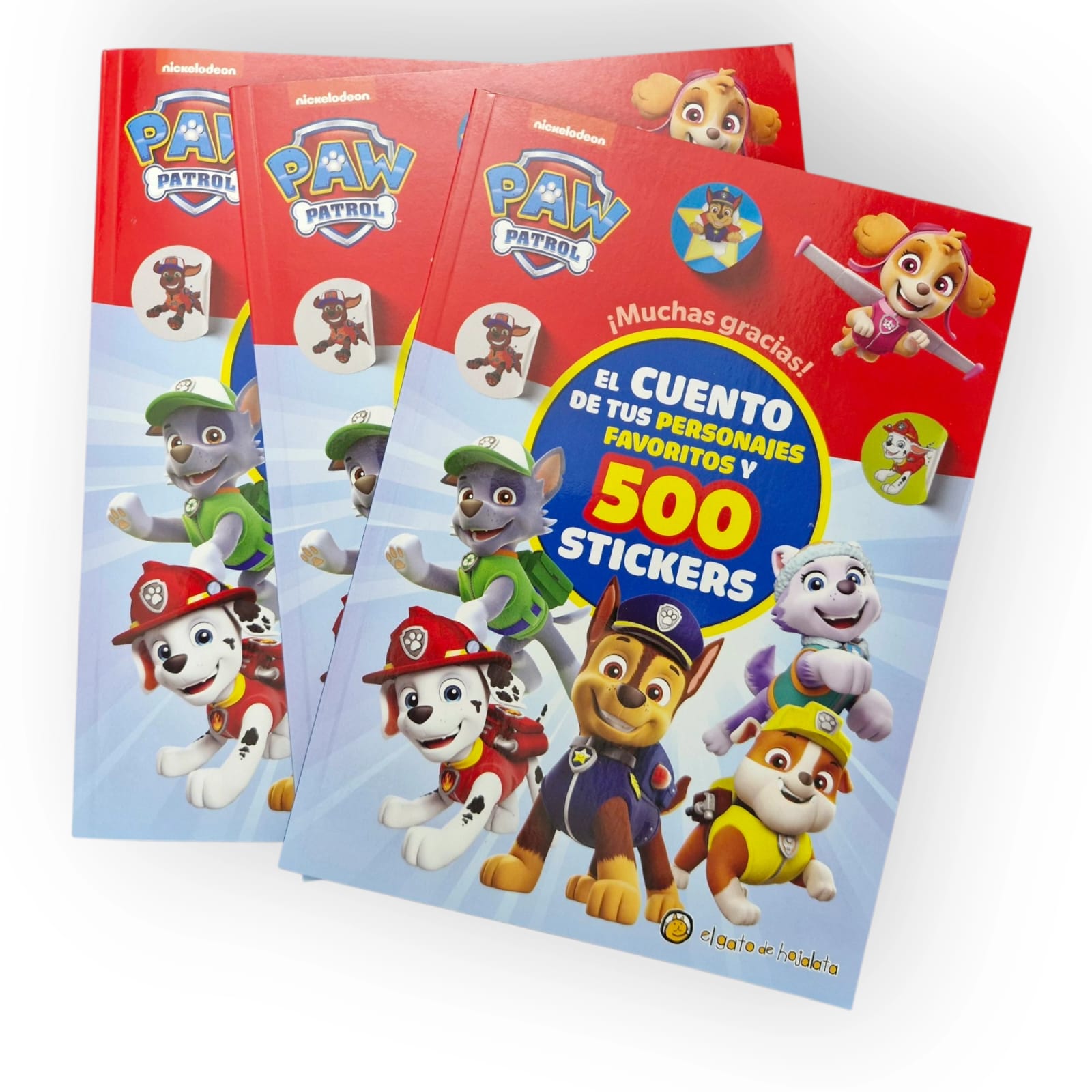 PAW PATROL-500 STICKERS