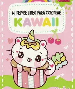 MI PRIMER LIBRO PARA COLOREAR KAWAI