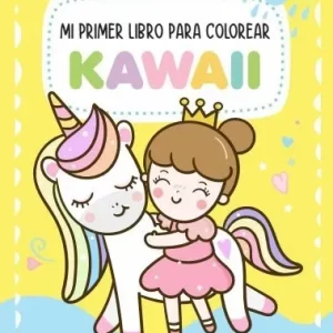 MI PRIMER LIBRO PARA COLOREAR KAWAI