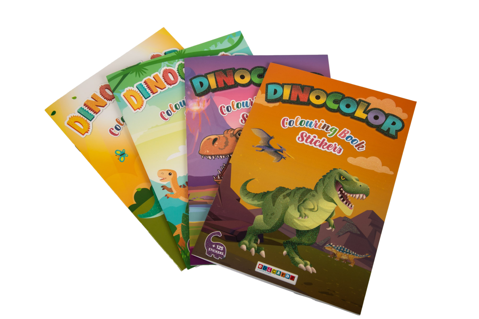 Dino color edicards