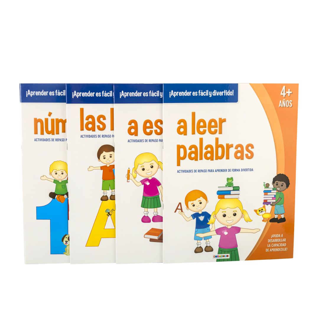 Libro vacacional ( pack de 4 – edad a elección)