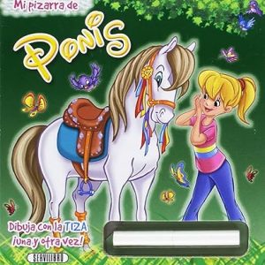 Libro Ponis y princesas - pizarra