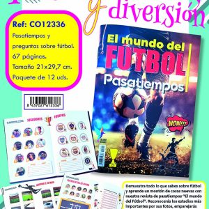 EL MUNDO DEL FUTBOL. PASATIEMPOS