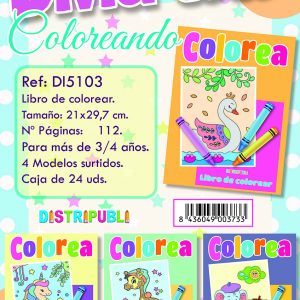 Colorea distripubli - Taco de colorear