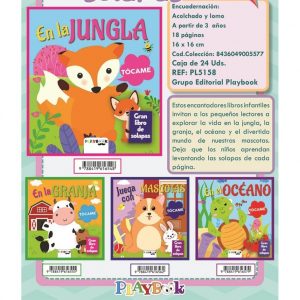 Libros con solapas - tocame