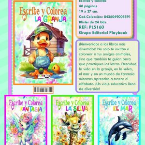 Escribe y colorea playbook