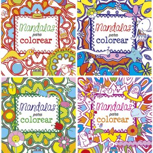 Mándalas para colorear (4 títulos)