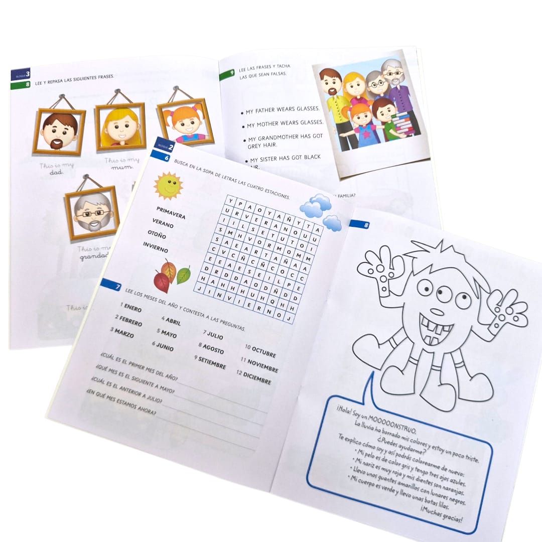 Libro vacacional ( pack de 4 - edad a elección) - Imagen 5