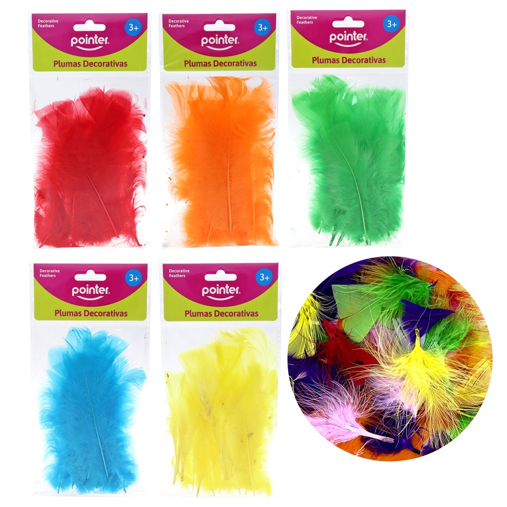 PLUMAS DECORATIVAS