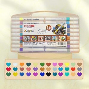 Marcadores acrílicos 36 unidades