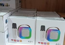 Mini Parlante Bluetooth con Micrófono Karaoke y Luces LED | Portátil - Imagen 2