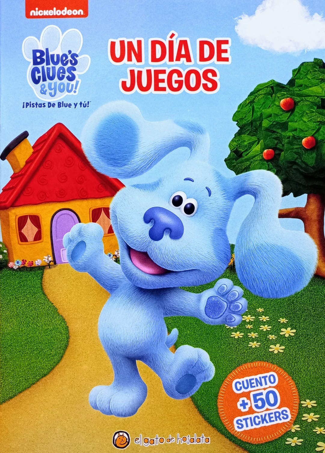 BLUES CLUES – CUENTOS Y STICKERS