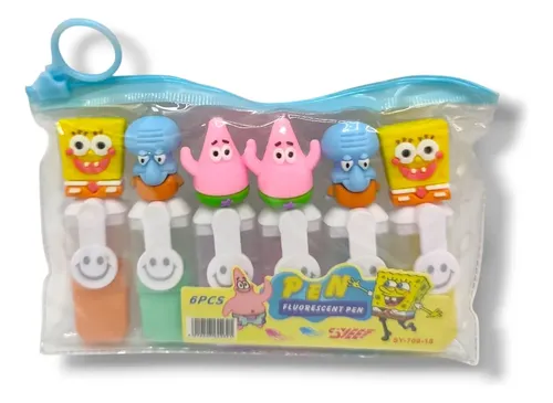 Mini resaltadores personajes