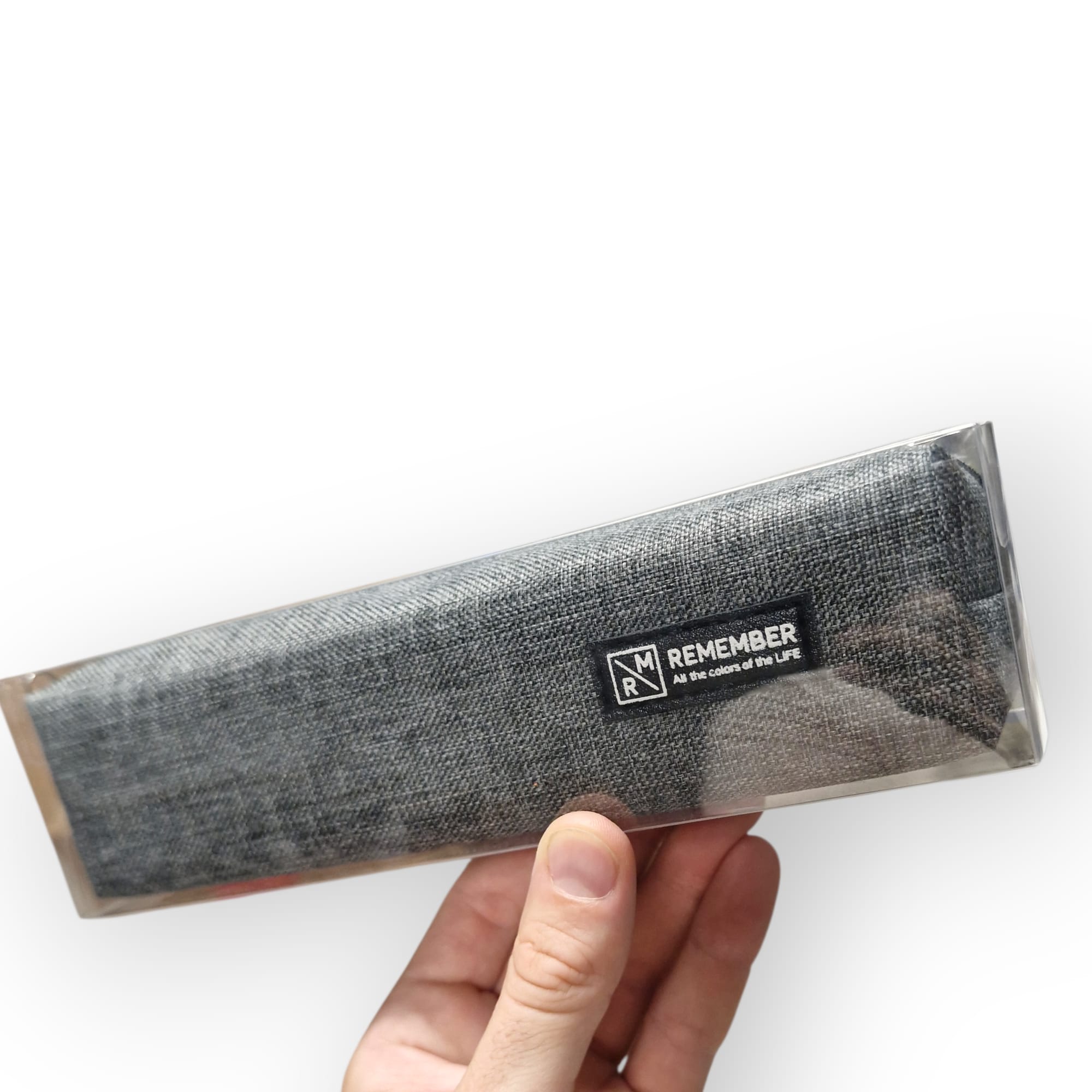 cartuchera con PVC cajita 3 colores