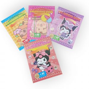 Colouringbook + 80 sticklabel