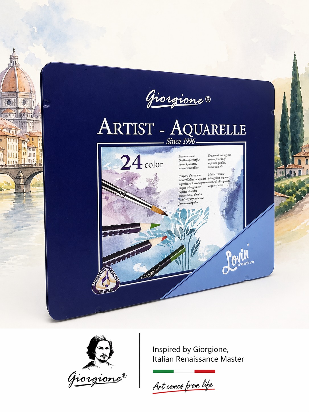 ARTIST ACUARELLE 24 PC