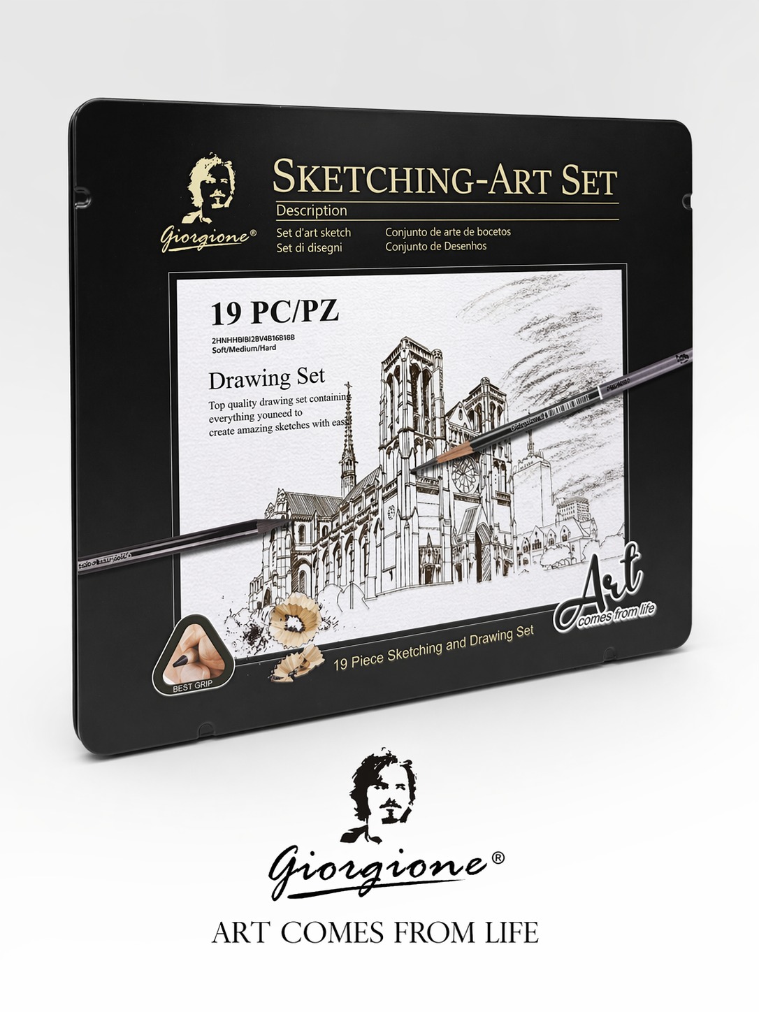 SKETCHING ART SET 19 PC