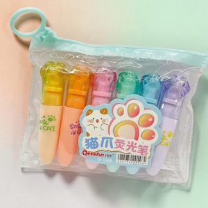 Mini resaltadores gatitos