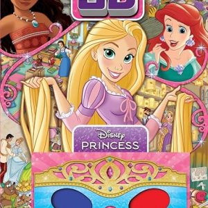 Disney Princesas: Busca y Encuentra - Libro de Actividad con escenas en 3D