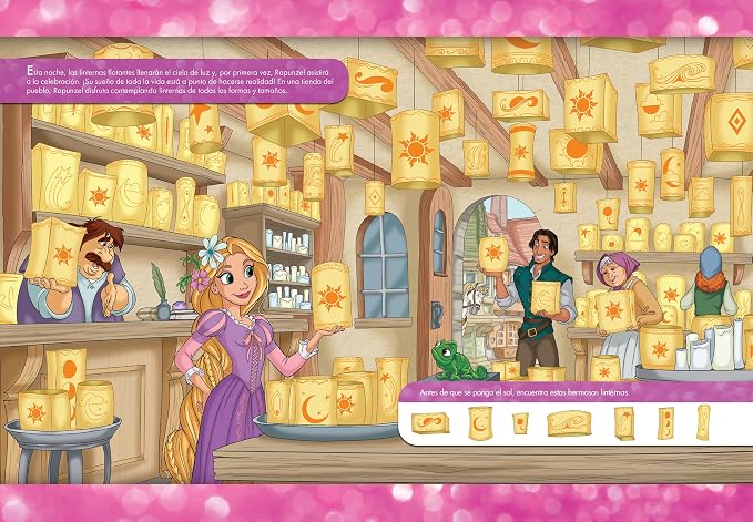 Disney Princesas: Busca y Encuentra - Libro de Actividad con escenas en 3D - Imagen 3