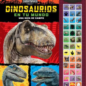 DINOSAURIOS EN TU MUNDO. TESORO DE CUENTOS CON SONIDO JURASSIC WORLD