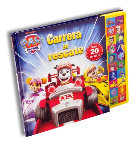 NICK PAW PATROL (con 20 sonidos) - CARRERA AL RESCATE