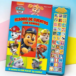PAW PATROL - TESOROS DE CUENTOS CON 39 BOTONES DE SONIDOS