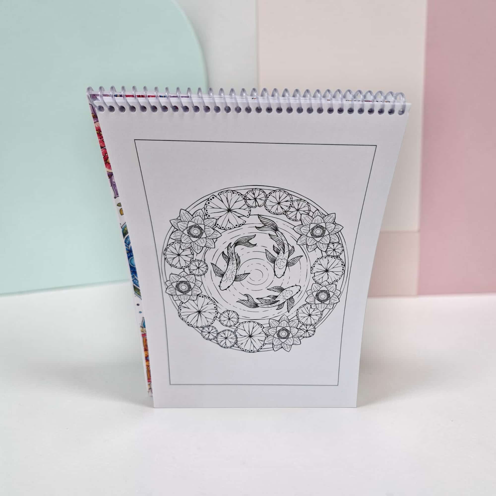 Libro con rulo mandalas - Imagen 4