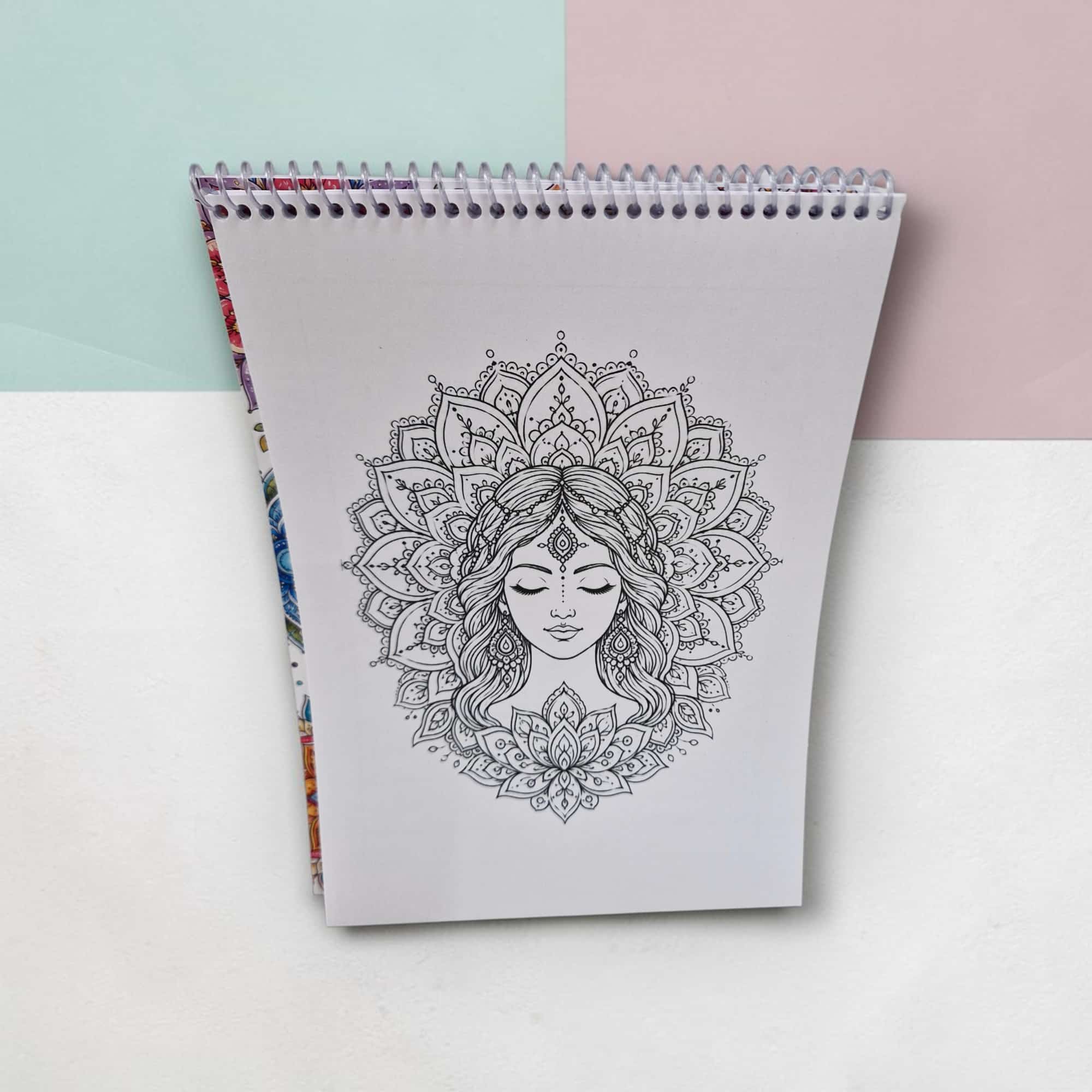 Libro con rulo mandalas - Imagen 3