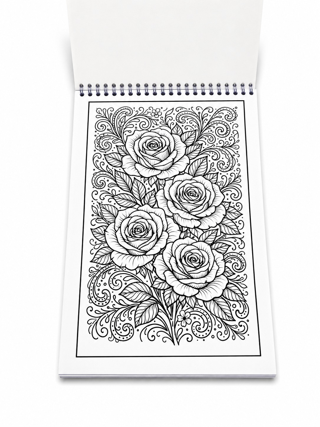 Libro con rulo flores - Imagen 3