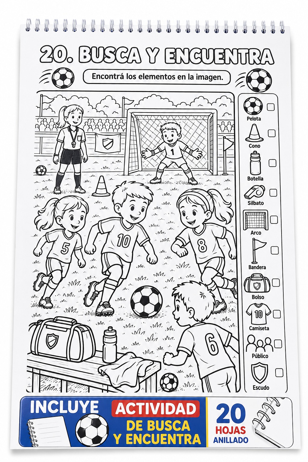 Libro con rulo futbol - Imagen 3