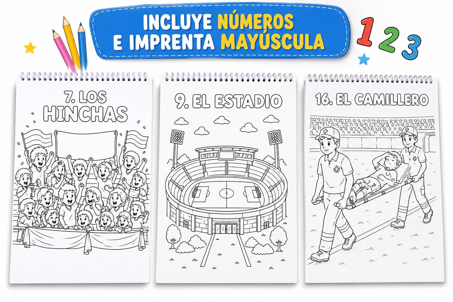 Libro con rulo futbol - Imagen 4