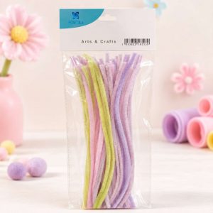 Limpia pipa 50 piezas pastel