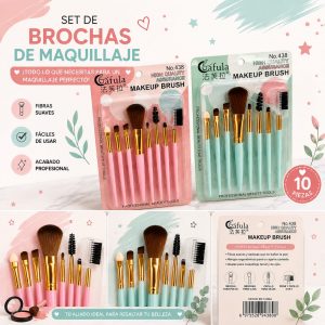 AG 122 - BROCHAS DE MAQUILLAJE