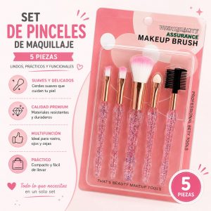 AG 127 - SET DE PINCELES MAQUILLAJE