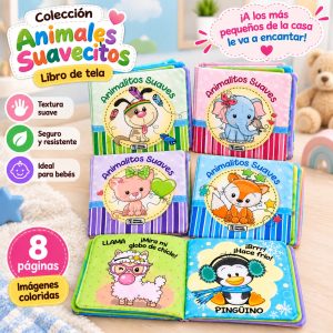 Animalitos suaves en tela