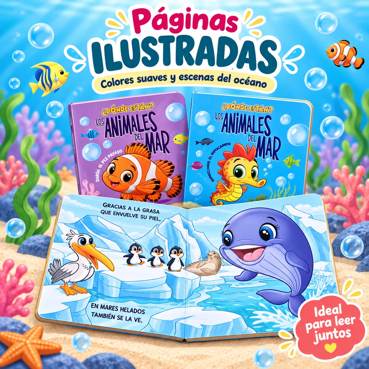 Donde están? animalitos del mar - Imagen 5