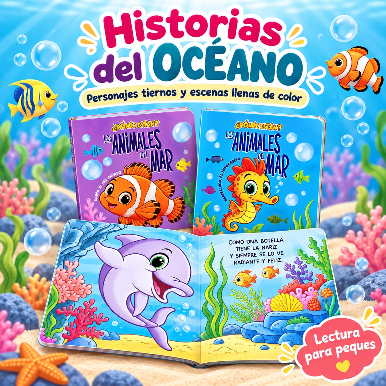 Donde están? animalitos del mar - Imagen 6