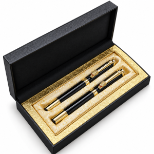 PACK X2 LAPICERA MARRON OSCURO- DORADO - GE381