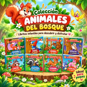 Donde están? animalitos del bosque