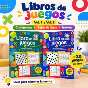 Libros de juegos - ejercita tu cerebro